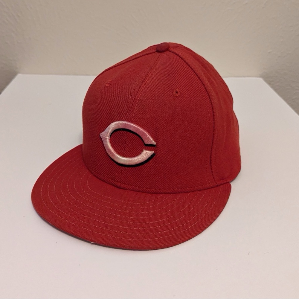 Cincinnati Reds New Era Home Authentic Collection Fitted Hat